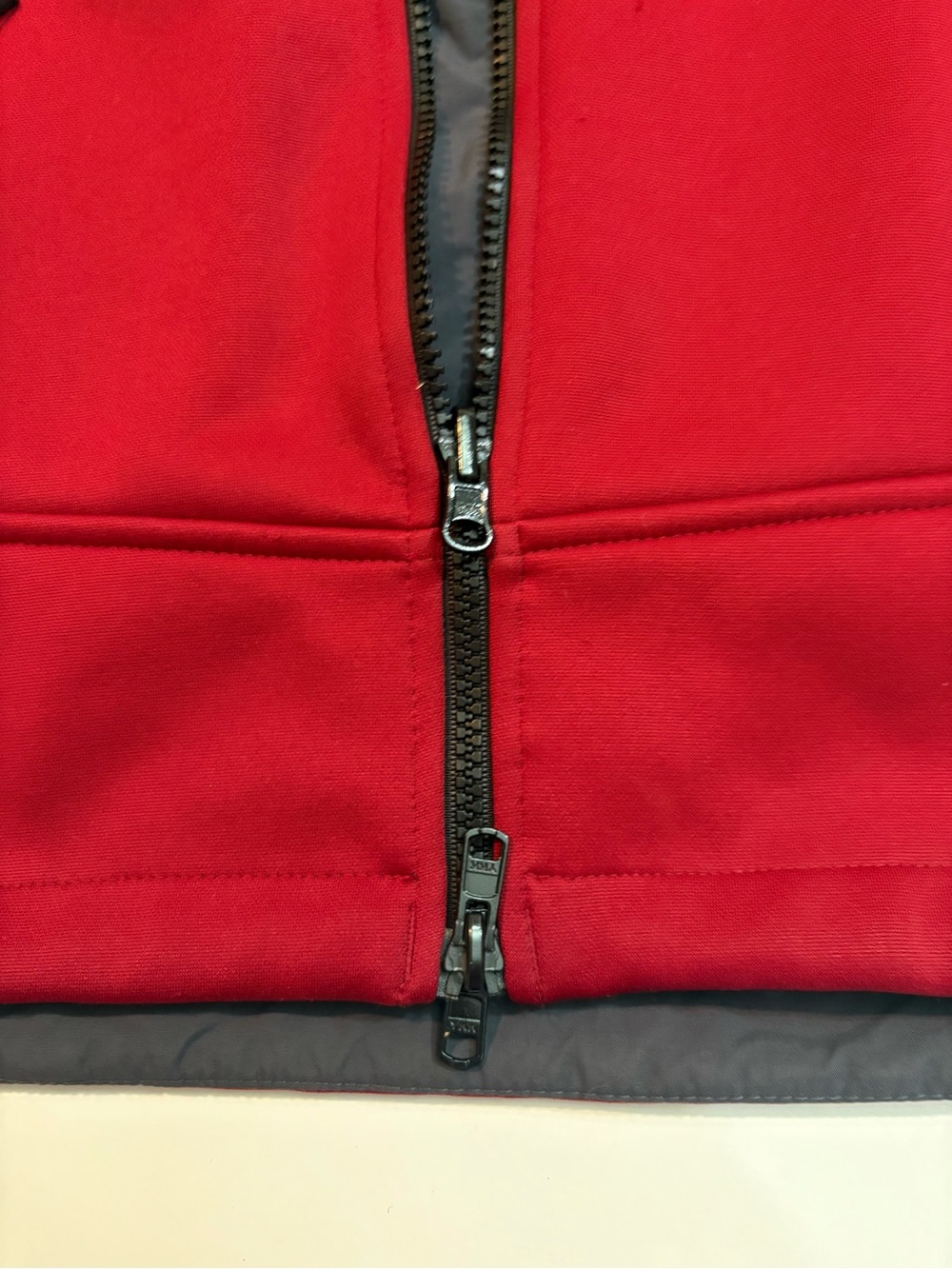 Columbia Titanium Red and Gray Softshell Jacket | Medium - Picture 2 of 13
